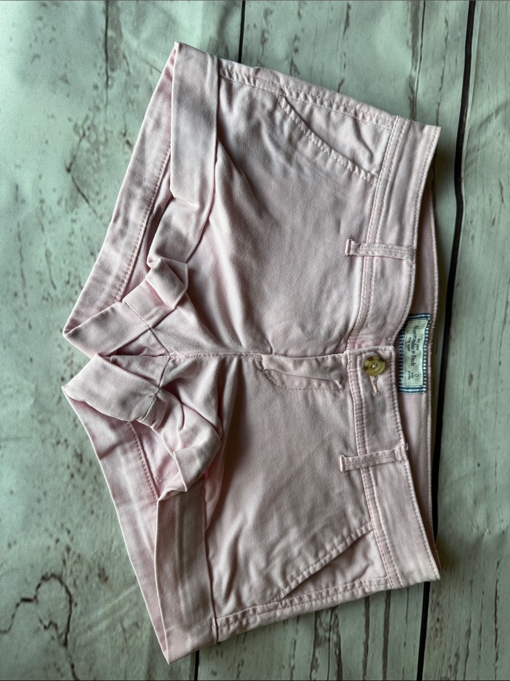 Abercrombie & Fitch Pale Pink Shorts